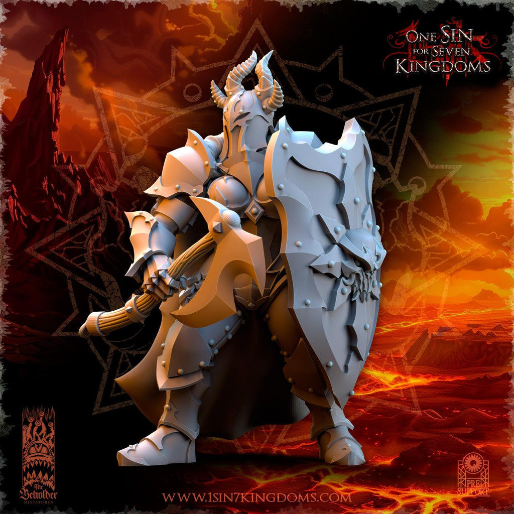 Realms of Mayhem Maidens - in 12k- by The Beholder Miniatures