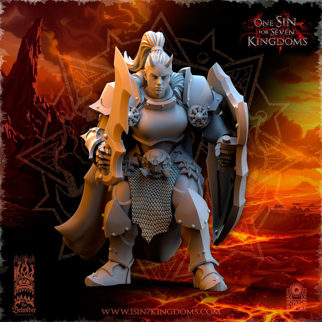 Realms of Mayhem Maidens - in 12k- by The Beholder Miniatures