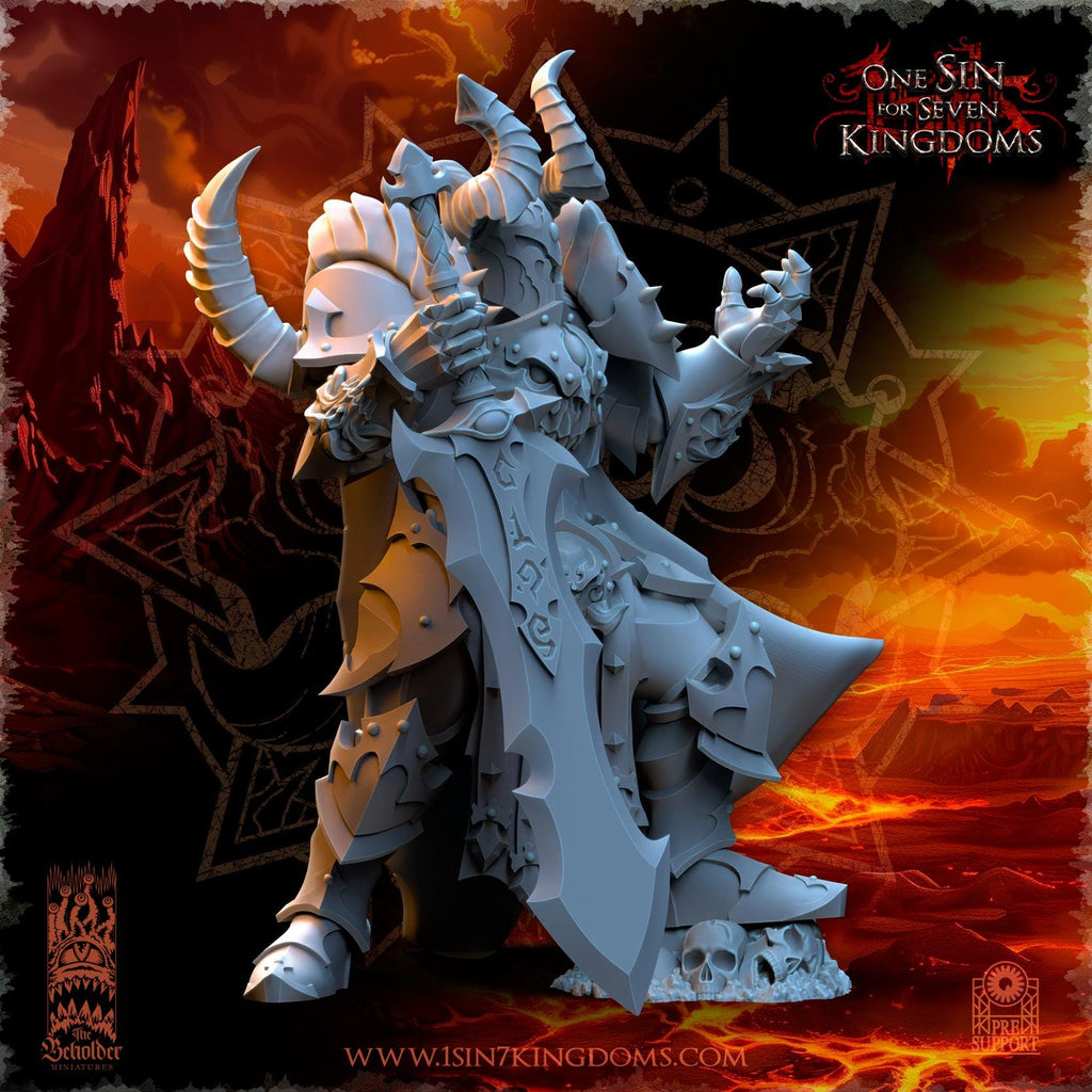 Vrolok, Lord of Destruction - in 12k- by The Beholder Miniatures
