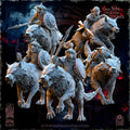 The Black Horde Goblins Desert Riders miniature - in 12K - by The Beholder Miniatures