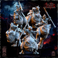 The Black Horde Goblins Kavehorror Knights miniatures - in 12K - by The Beholder Miniatures