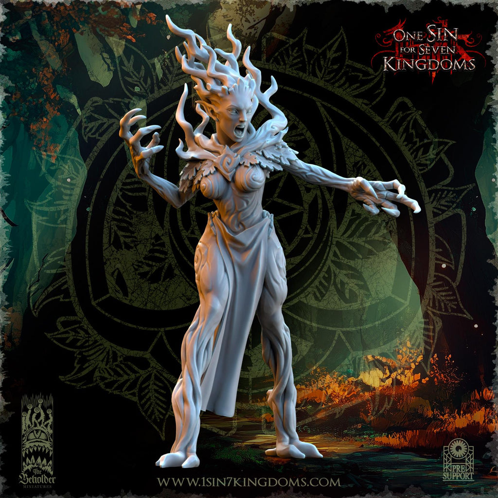 Evergreen Elves Druades - in 12k- by The Beholder Miniatures