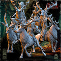 Evergreen Elves Deepwood Maidens - in 12k- by The Beholder Miniatures