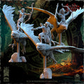 Evergreen Elves Hawk Hunters - in 12k- by The Beholder Miniatures