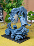 Moving Sewer with Bell and Censer  miniature - in 12K - by Highlands Miniatures