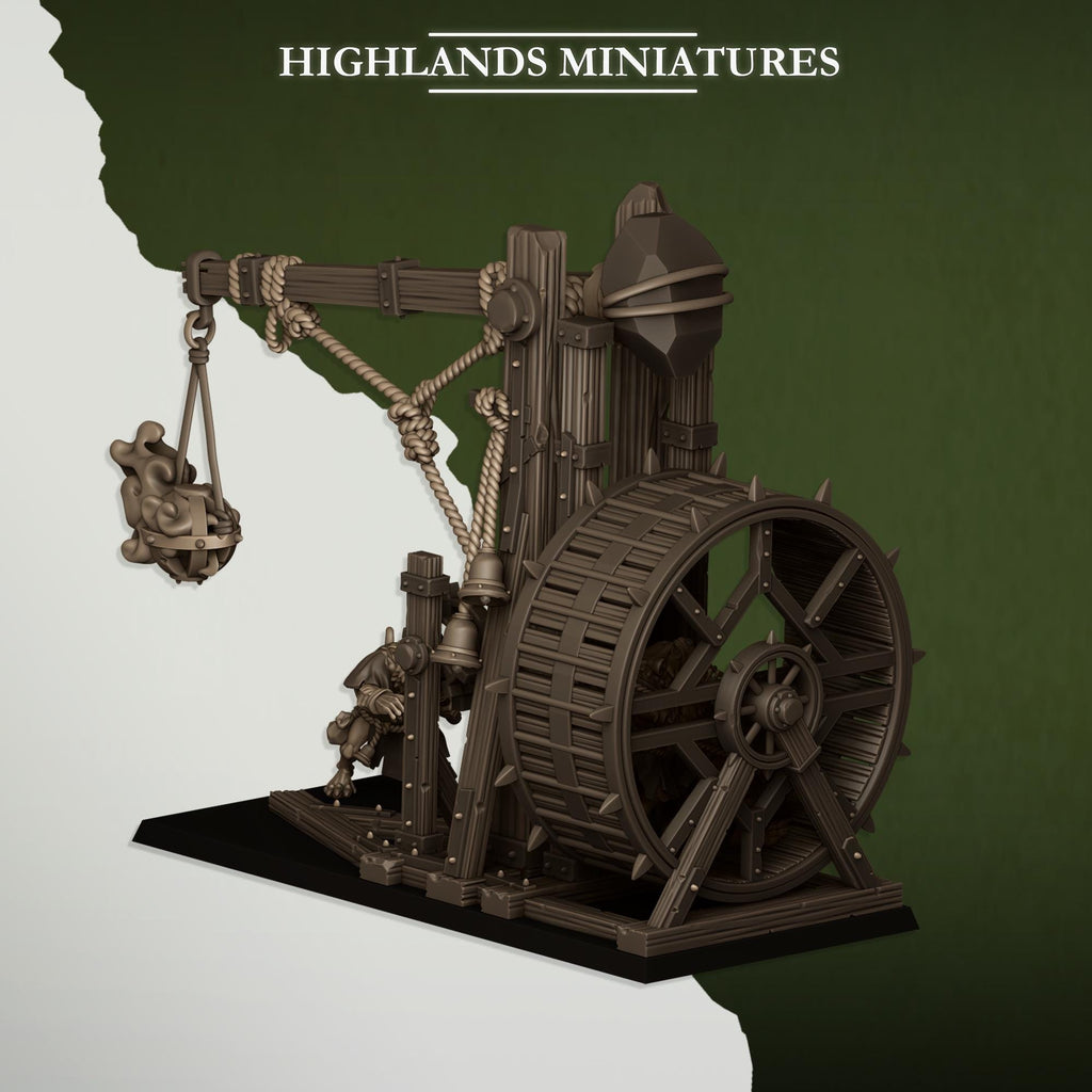 Vermin Censer Thrower miniature - in 12K - by Highlands Miniatures