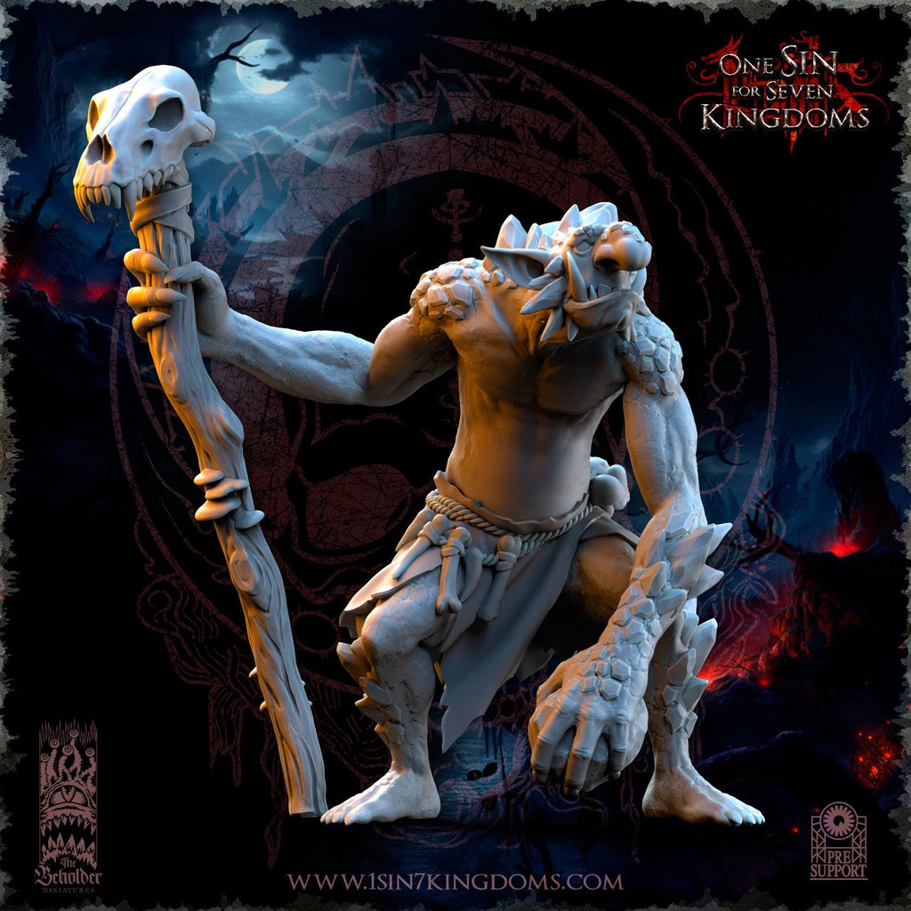 Rock trolls miniatures - in 12k by The Beholder Miniatures