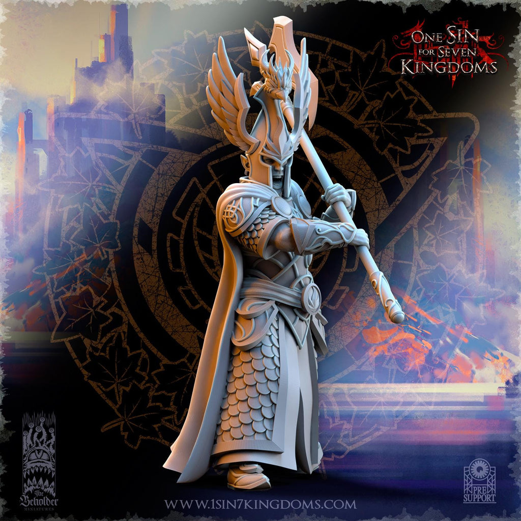 Silvermoor Elves Searing Bird Guardians - in 12k- The Beholder Miniatures