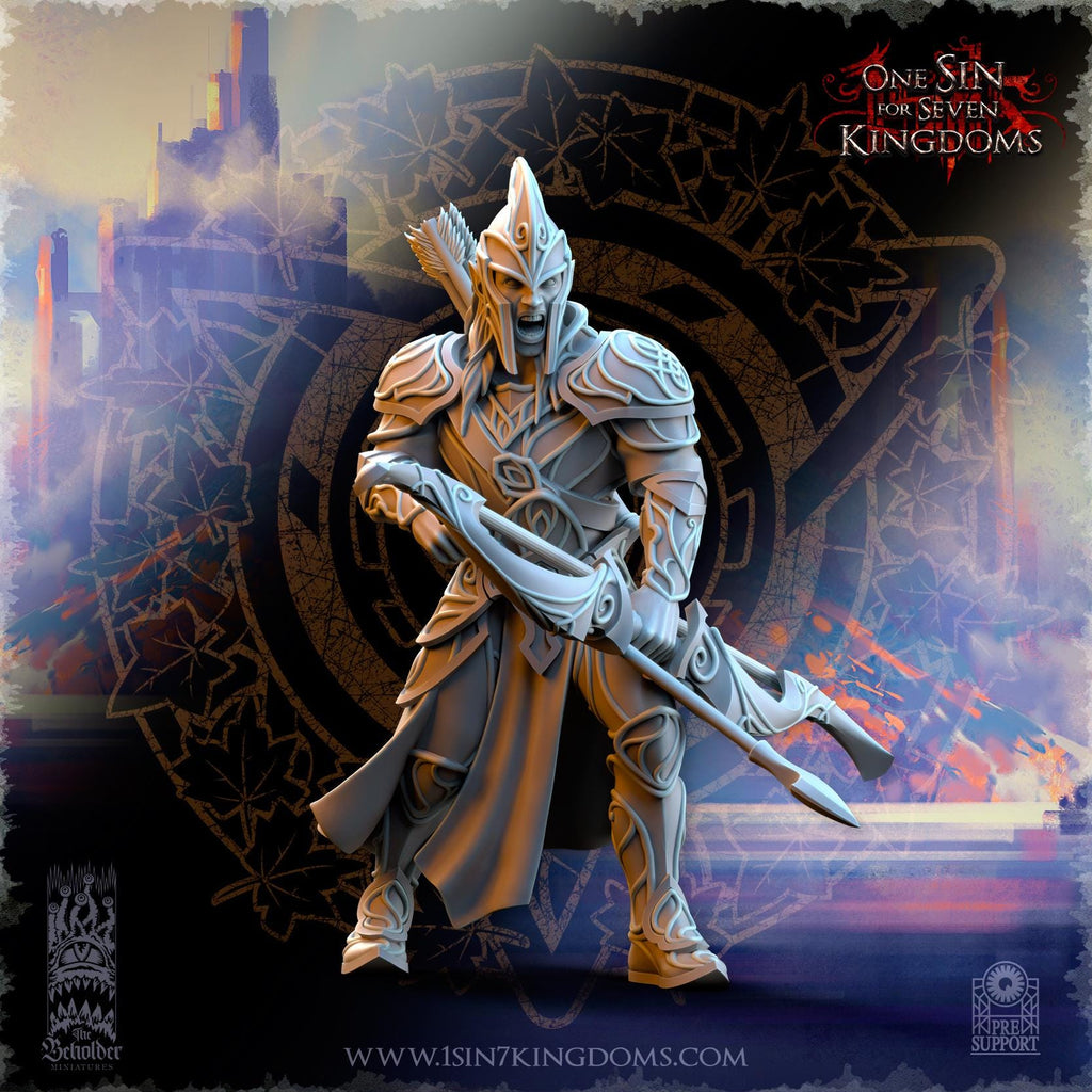Silvermoor Elves Archers - in 12k- by The Beholder Miniatures