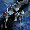 Stormwolves Valkyries Two Hammers miniature - in 12K - by The Beholder Miniatures