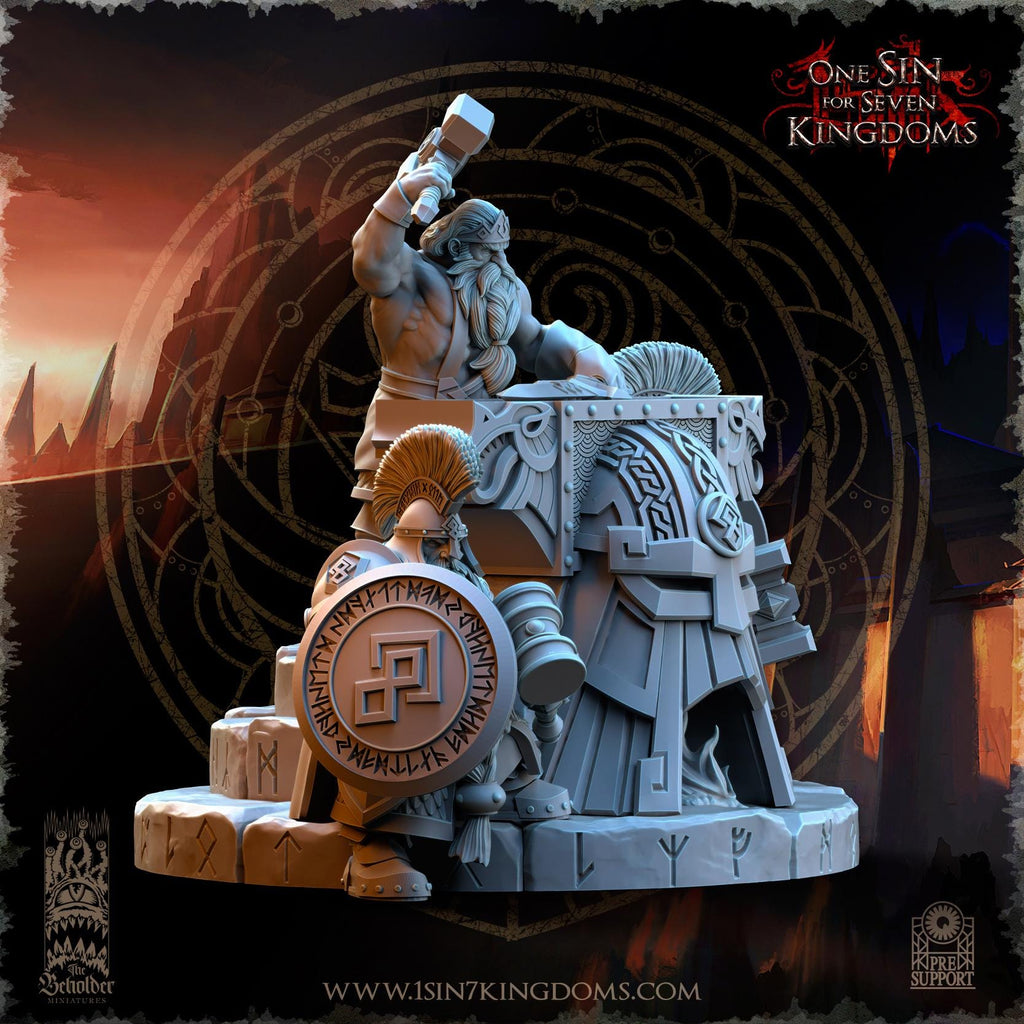 Dwarven Kingdoms Thunder Forge - in 12k- by The Beholder Miniatures