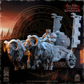 Dwarven Kingdoms War Chariot - in 12k- by The Beholder Miniatures