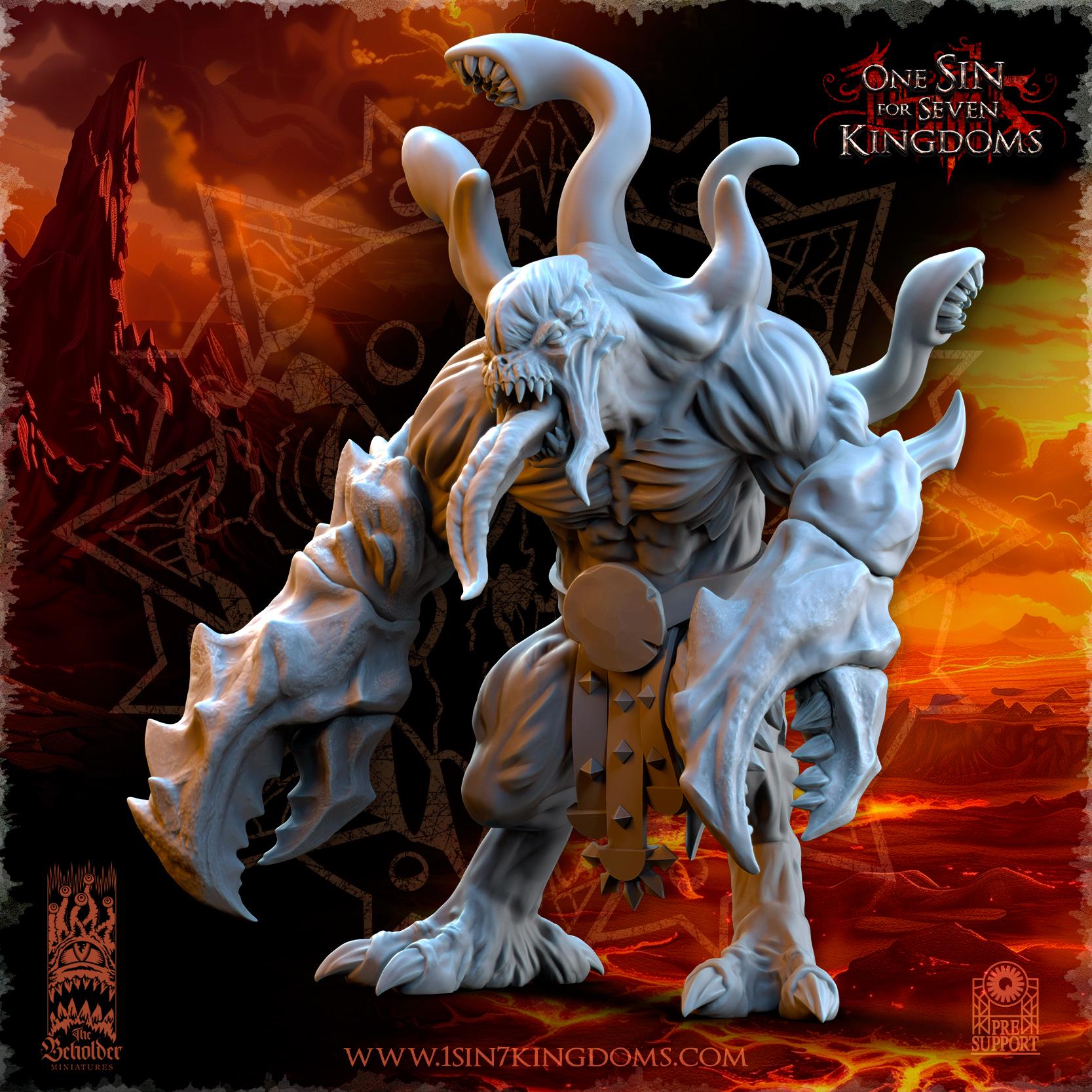 Realms of Mayhem Abominations - in 12k- by The Beholder Miniatures