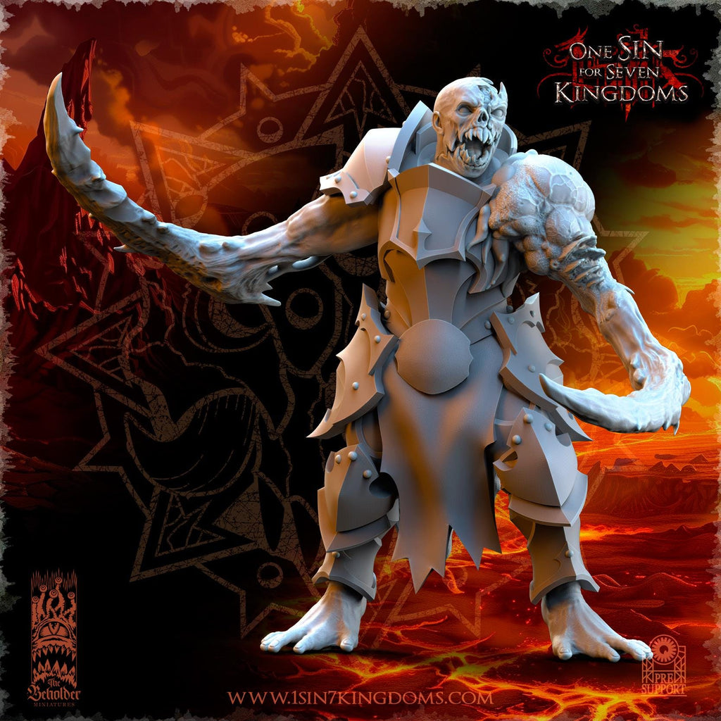 Realms of Mayhem Tainted Warriors - in 12k- by The Beholder Miniatures