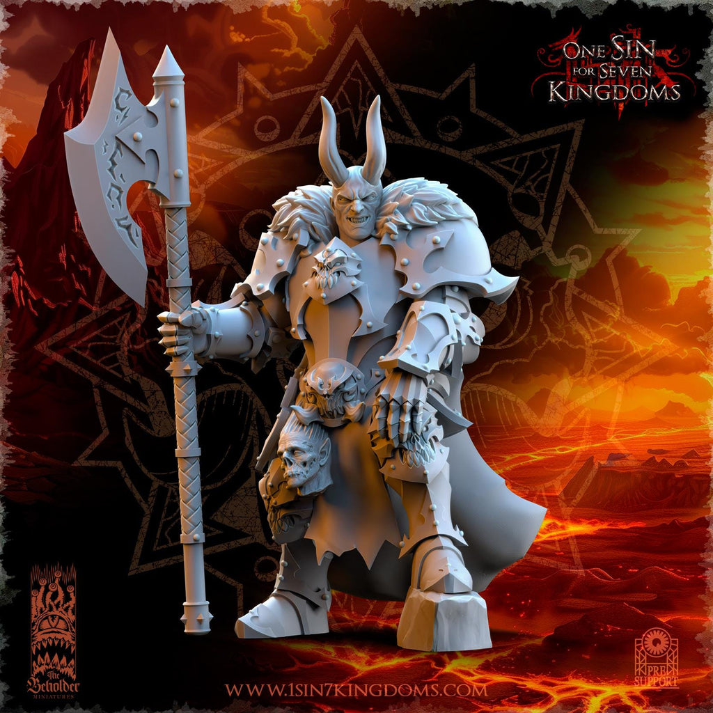 Realms of Mayhem The Ascended Command Group - in 12k- by The Beholder Miniatures