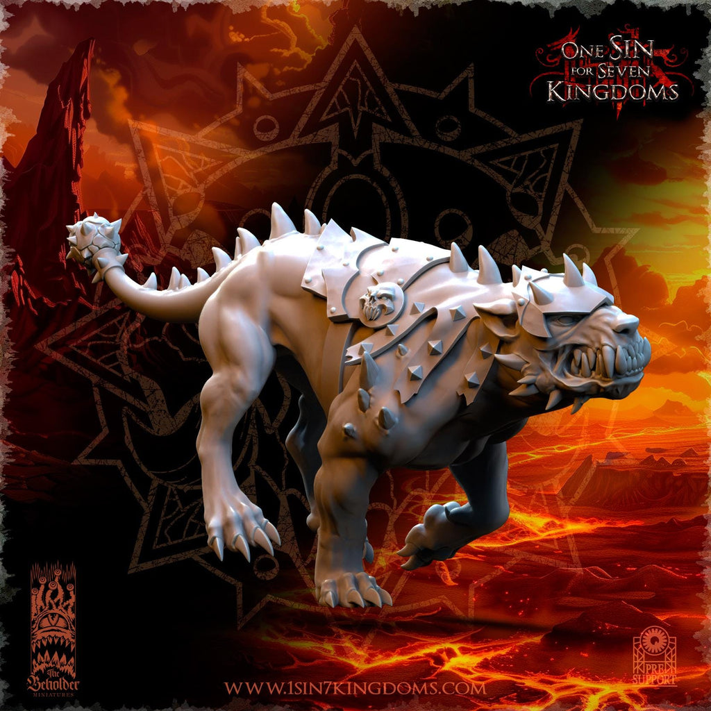 Realms of Mayhem Hellhounds - in 12k- by The Beholder Miniatures