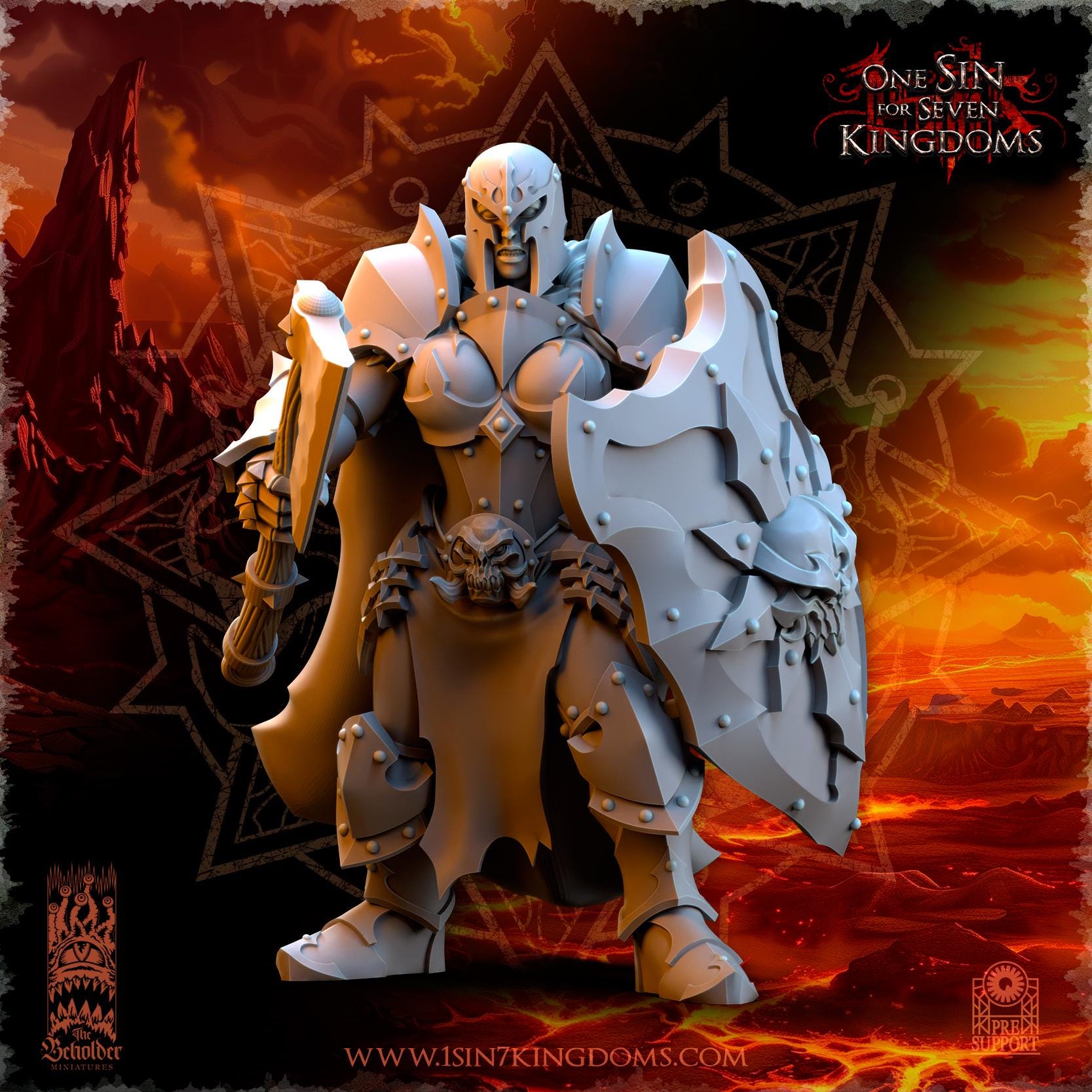 Realms of Mayhem Maidens - in 12k- by The Beholder Miniatures