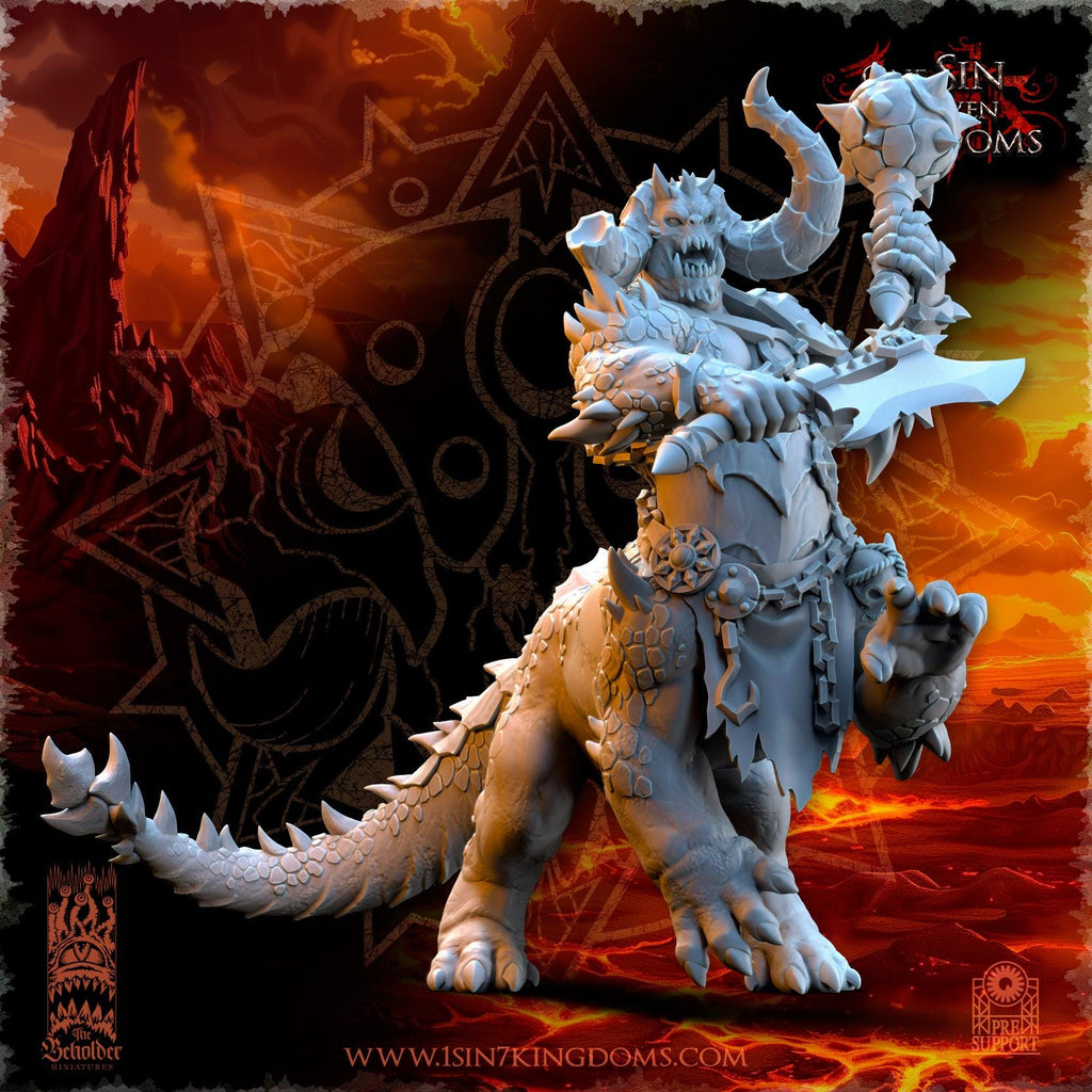 Realms of Mayhem Dragonards - in 12k- by The Beholder Miniatures