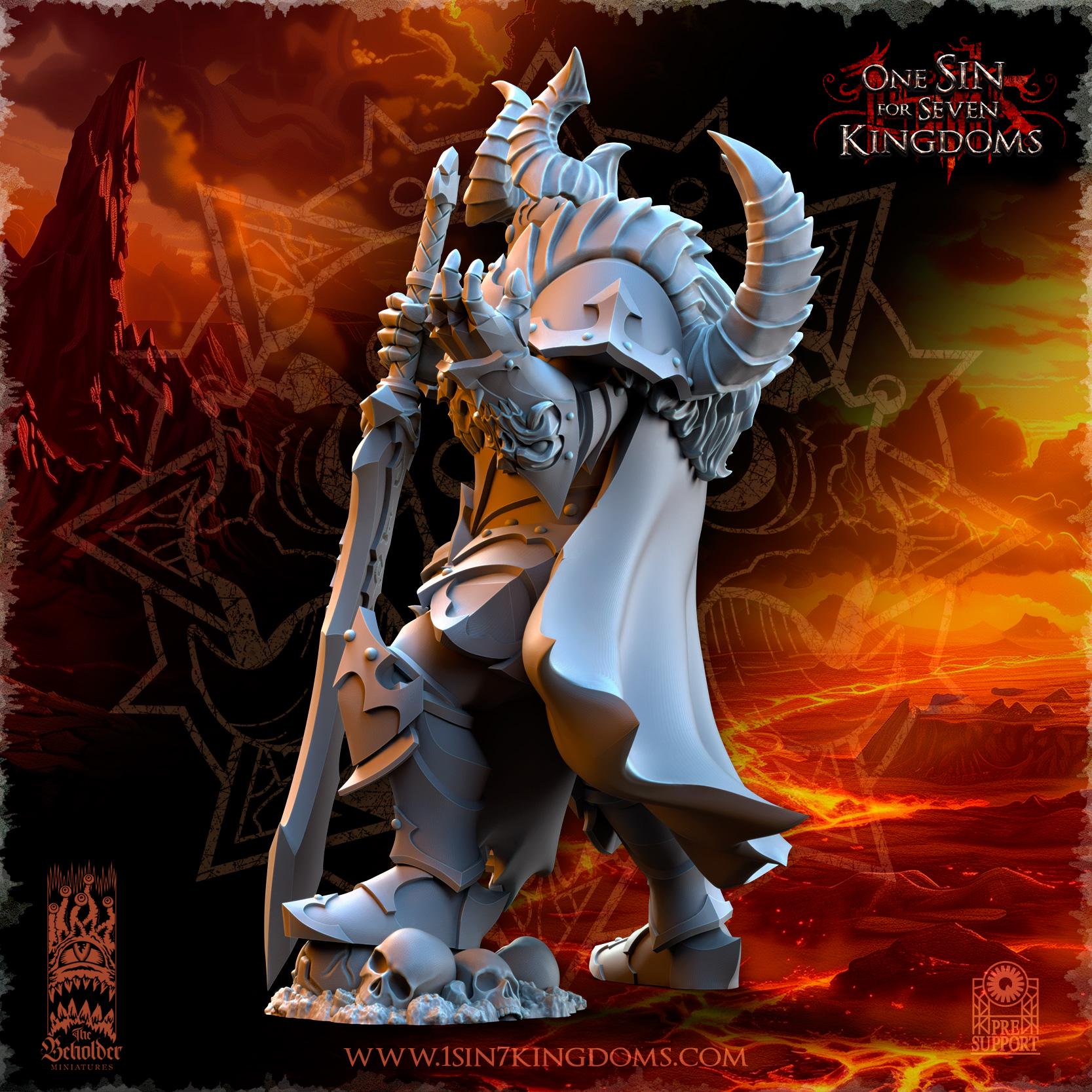 Vrolok, Lord of Destruction - in 12k- by The Beholder Miniatures