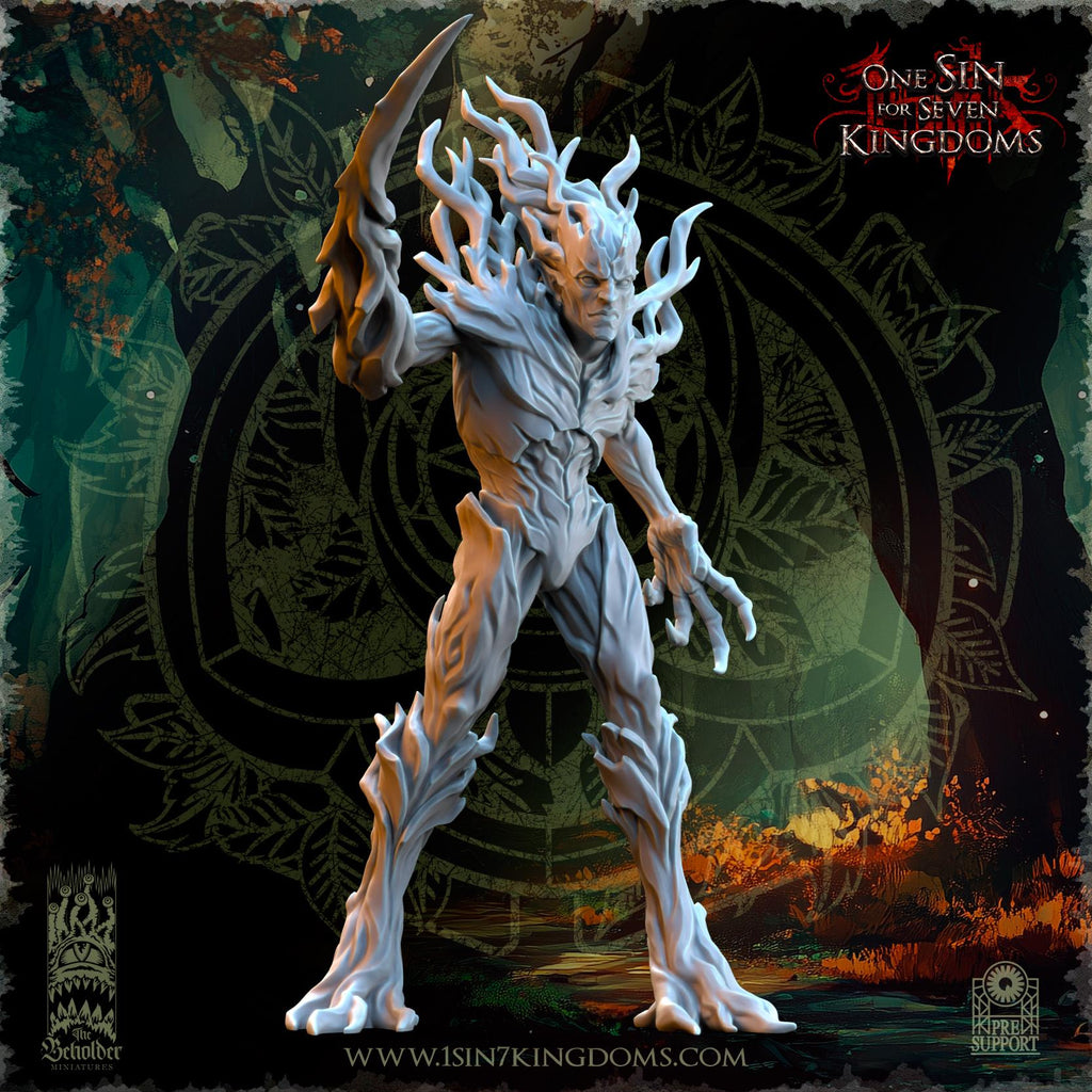 Evergreen Elves Druades - in 12k- by The Beholder Miniatures