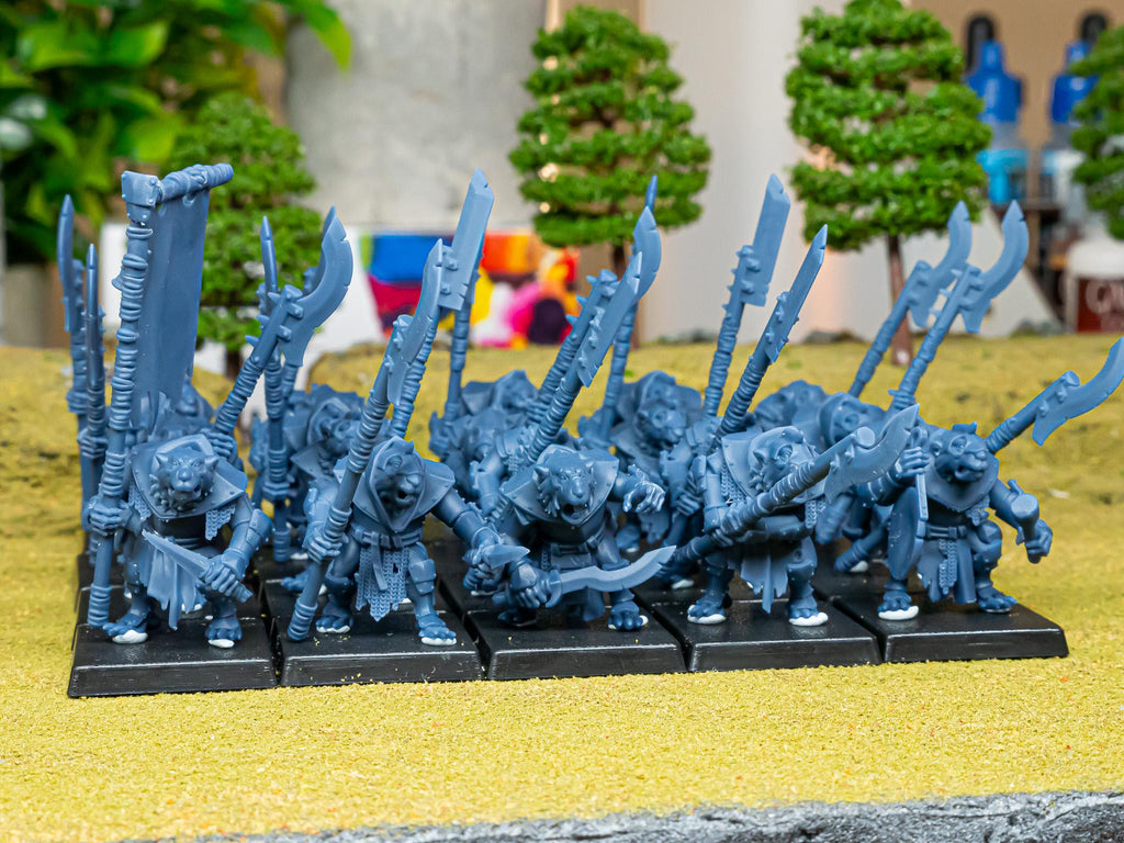Vermin Vanguard  miniature - in 12K - by Highlands Miniatures