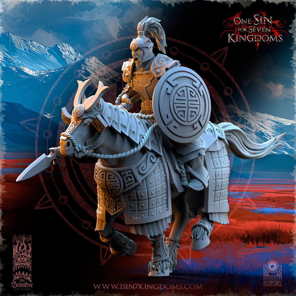 Astarii Dynasty Riders -  in 12k by The Beholder Miniatures