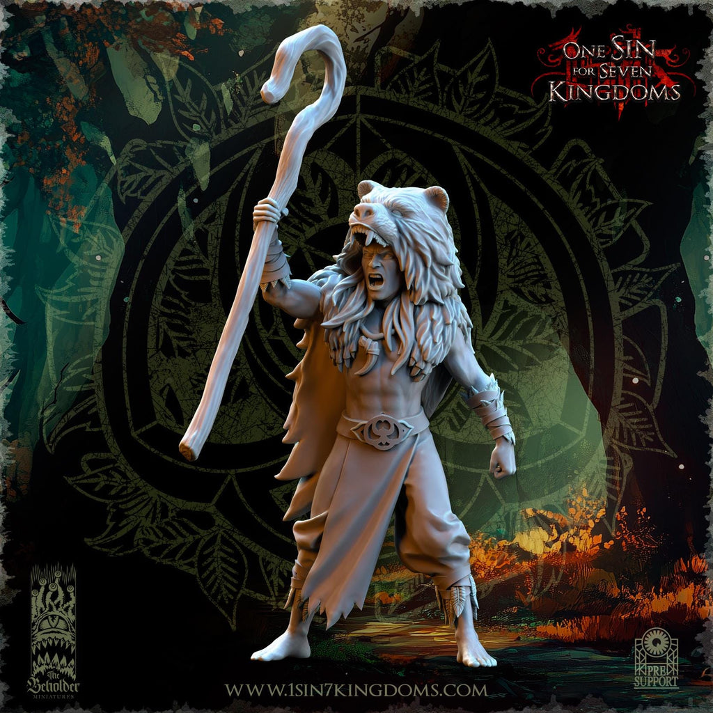 Evergreen Elves Beastmasters -  14 models -  in 12k by The Beholder Miniatures