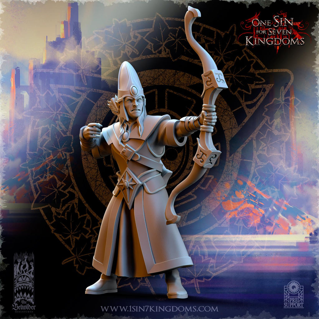 Silvermoor Elves Kingdom Archers - in 12k by The Beholder Miniatures