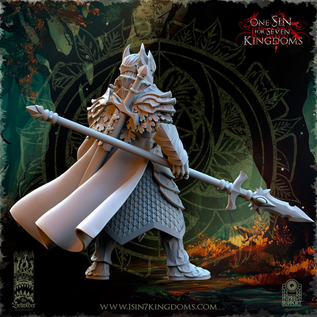 Thalenar, Evergreen King - in 12k by The Beholder Miniatures