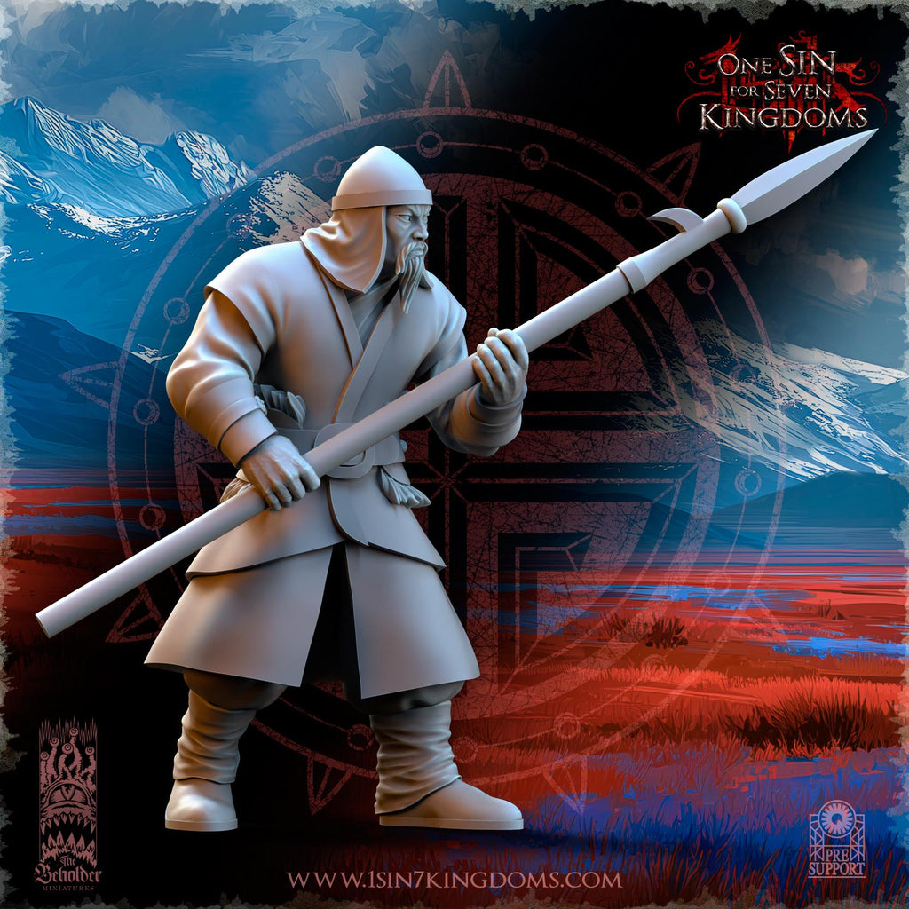 Astarii Dynasty Peasant Militia - in 12k by The Beholder Miniatures