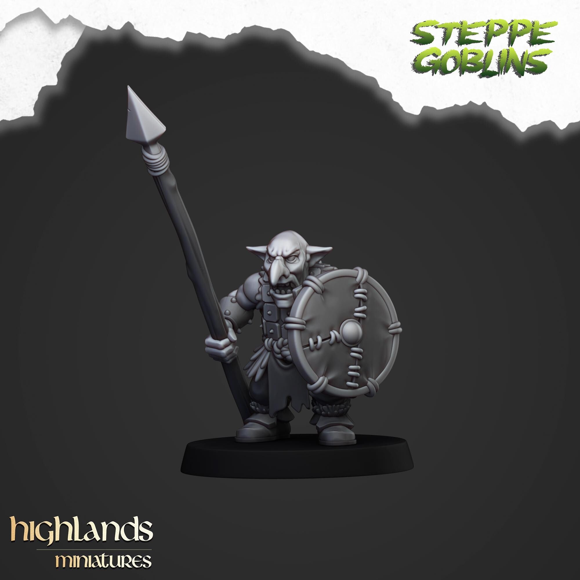 Steppe Goblins miniatures - in 12K - by Highlands Miniatures