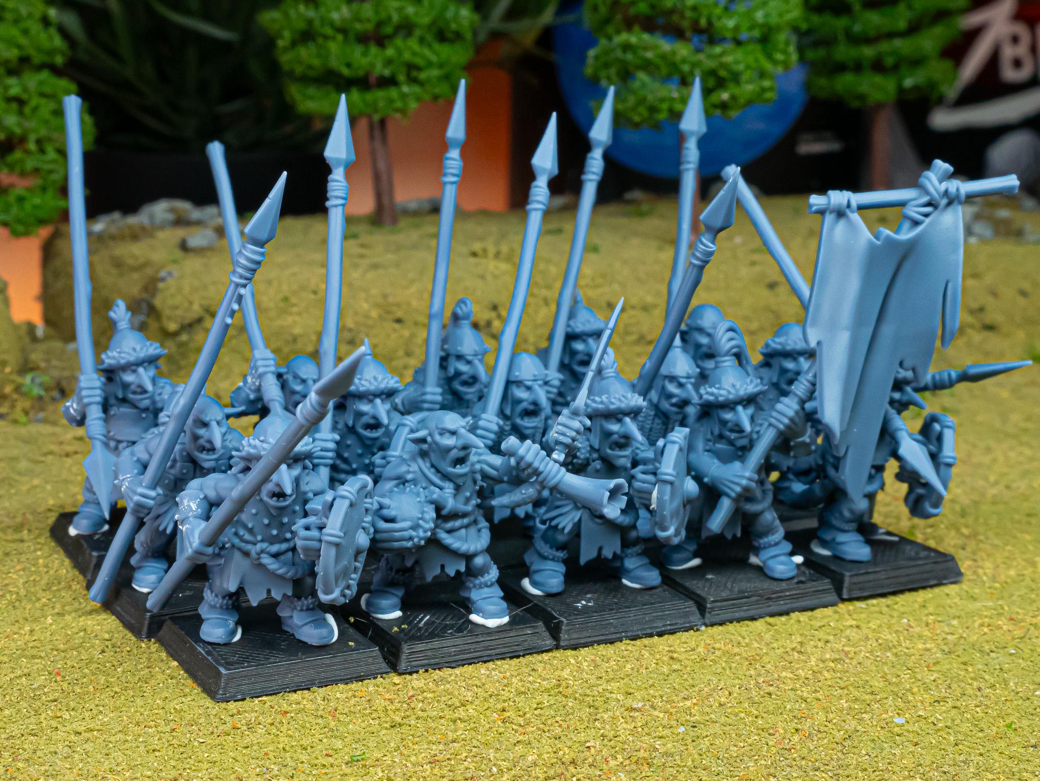 Steppe Goblins miniatures - in 12K - by Highlands Miniatures