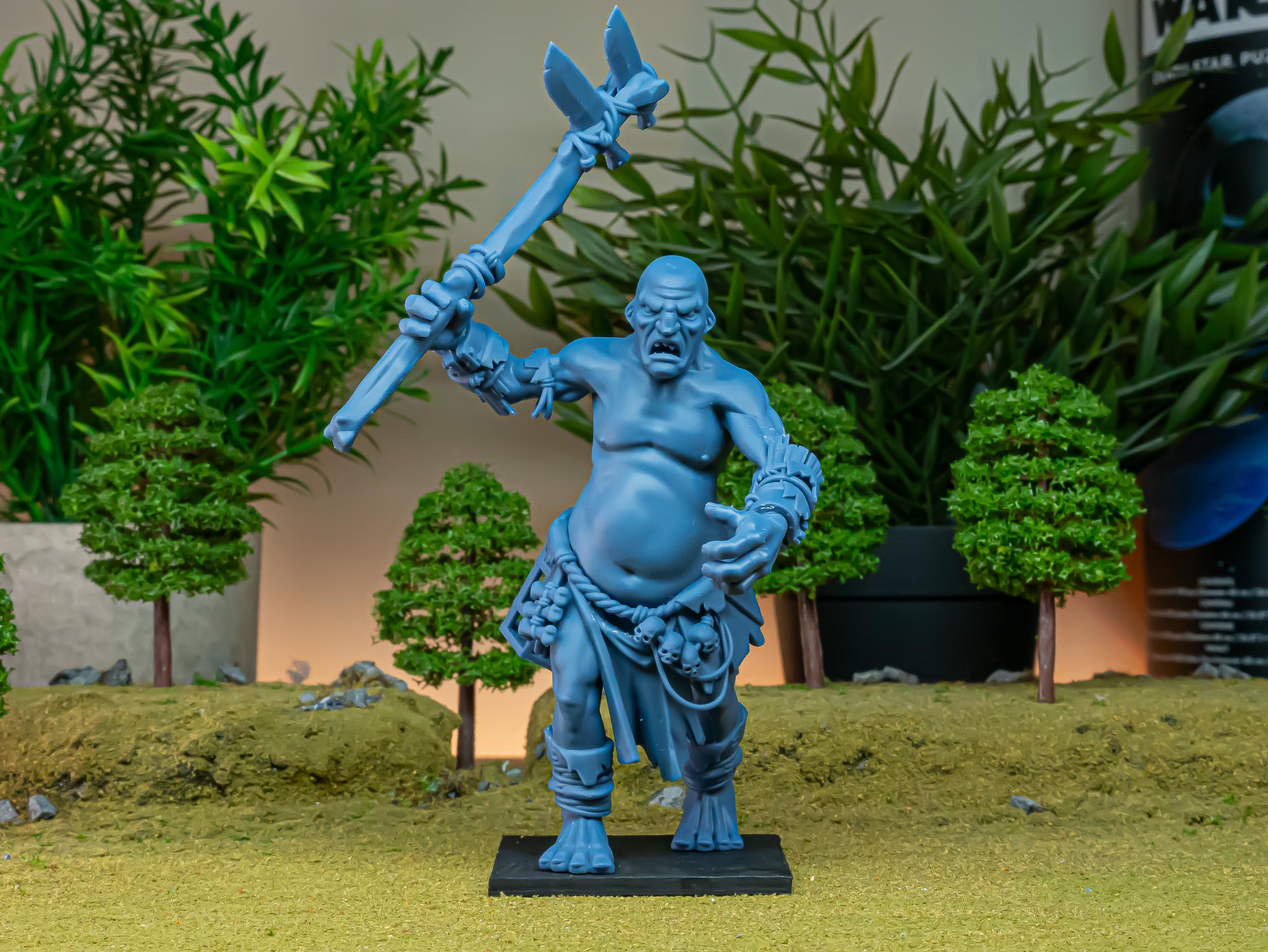 Mountain Giant miniature - in 12K - by Highlands Miniatures