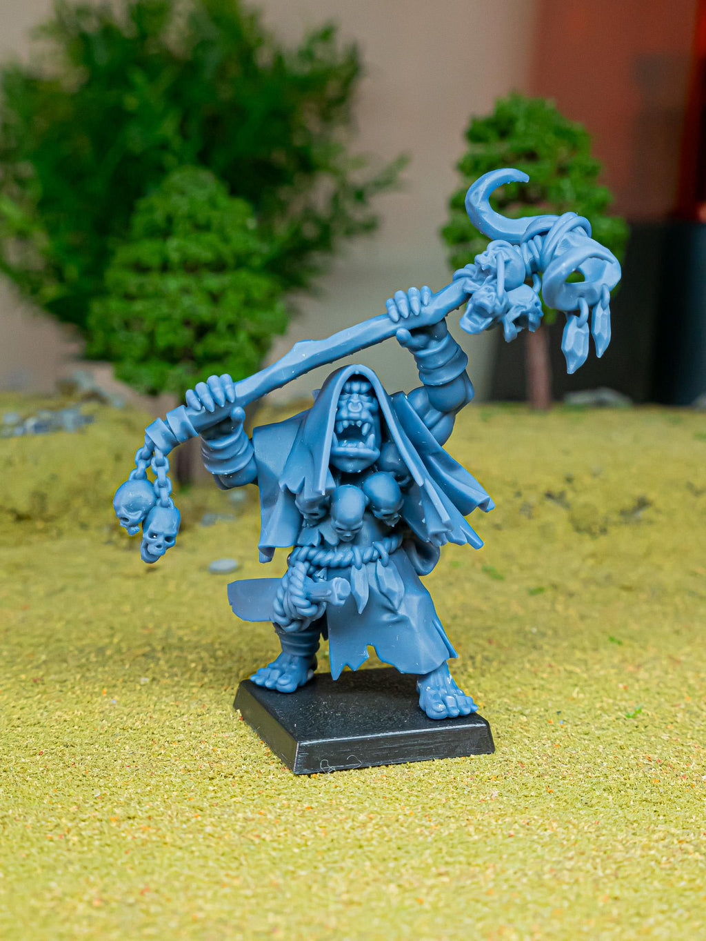 Orc Shamans- 2 models miniature - in 12K- by Highlands Miniatures