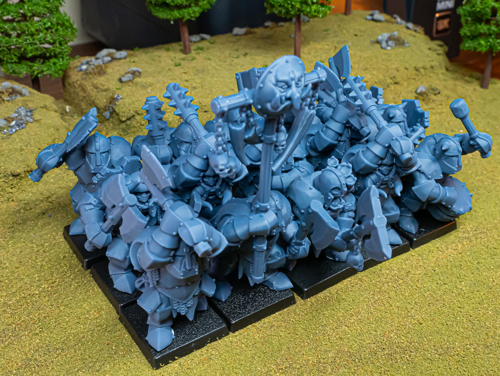 Armoured Orcs  miniature - in 12K- by Highlands Miniatures