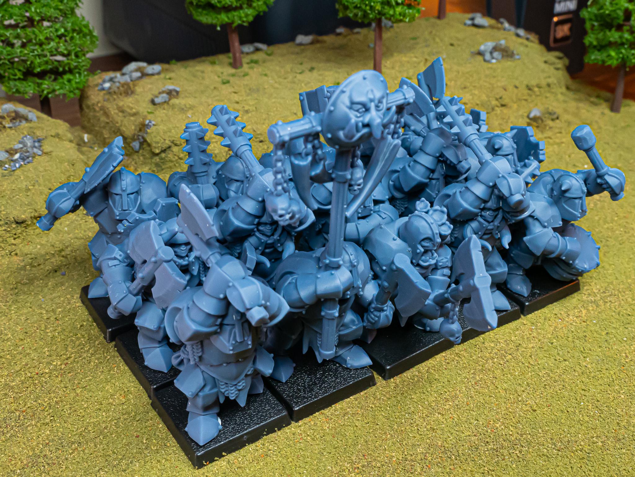 Armoured Orcs  miniature - in 12K- by Highlands Miniatures