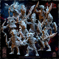 The Black Horde Goblins Jungle Warriors miniature - 12k by The Beholder Miniatures