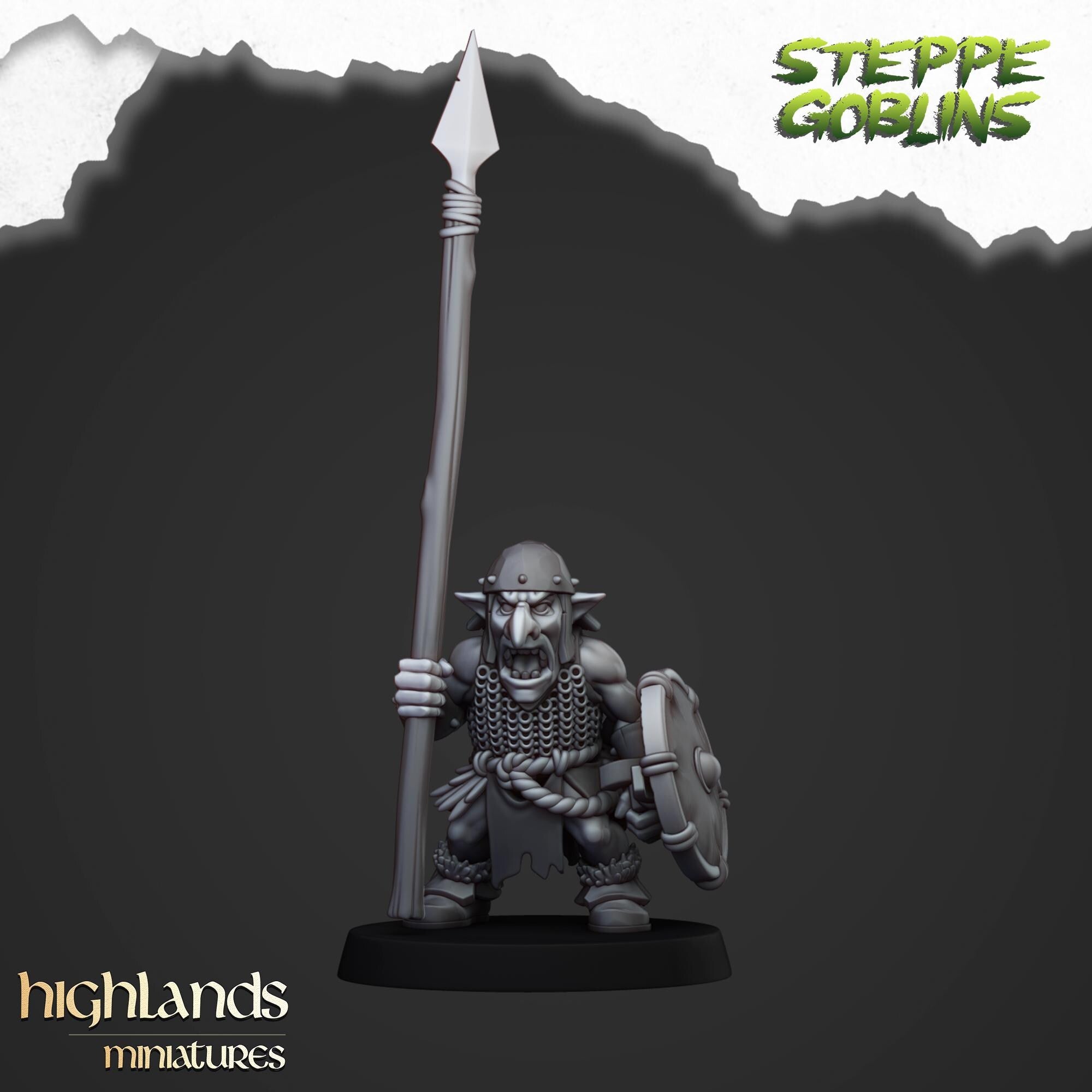 Steppe Goblins miniatures - in 12K - by Highlands Miniatures