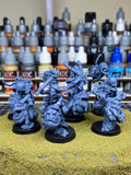 Swamp Goblins Frog Riders miniature - in 12K - by Highlands Miniatures