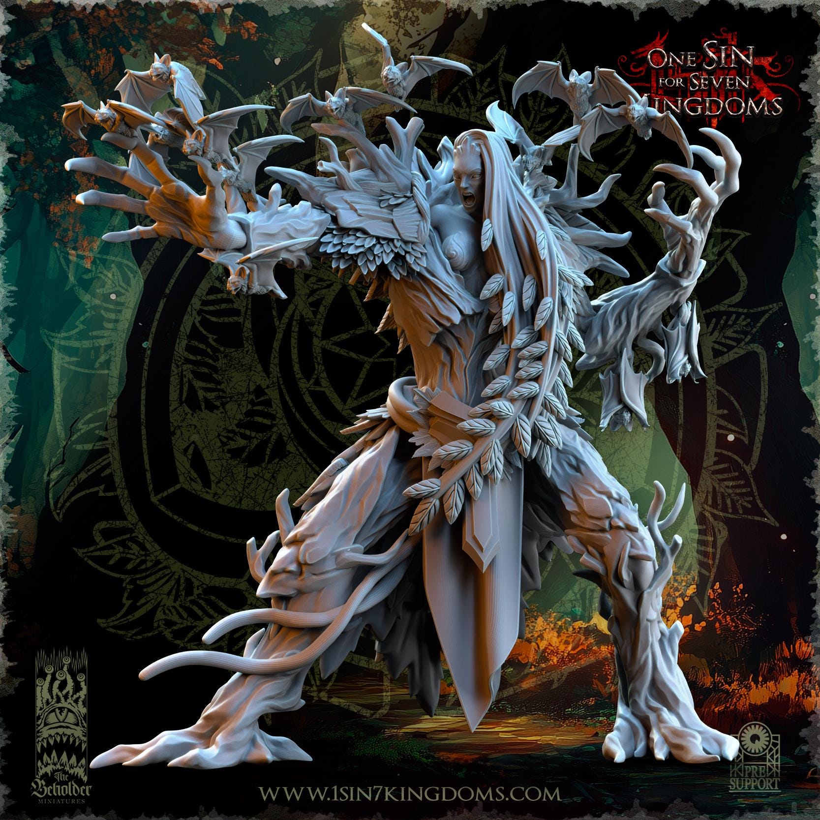 Evergreen Elves Nightshade - 12k by The Beholder Miniatures