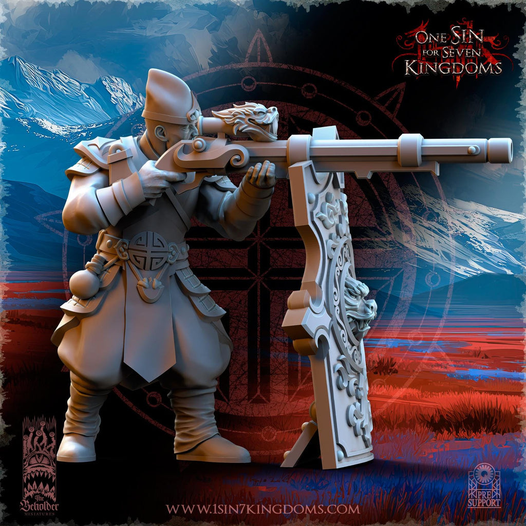 Astarii Dynasty Imperial Snipers - 12k by The Beholder Miniatures