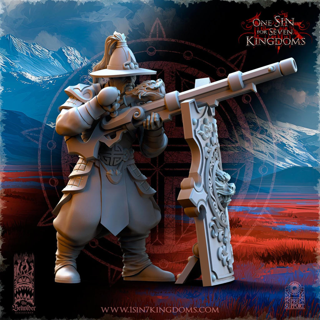 Astarii Dynasty Imperial Snipers - 12k by The Beholder Miniatures