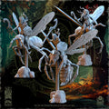 Evergreen Elves Spirits of the Forest Riders- in 12k- by Beholder The Beholder Miniatures