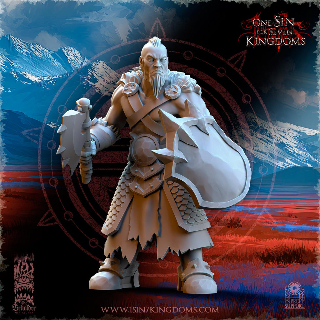 Astarii Dynasty Mountains Tribes- in 12k- by The Beholder Miniatures
