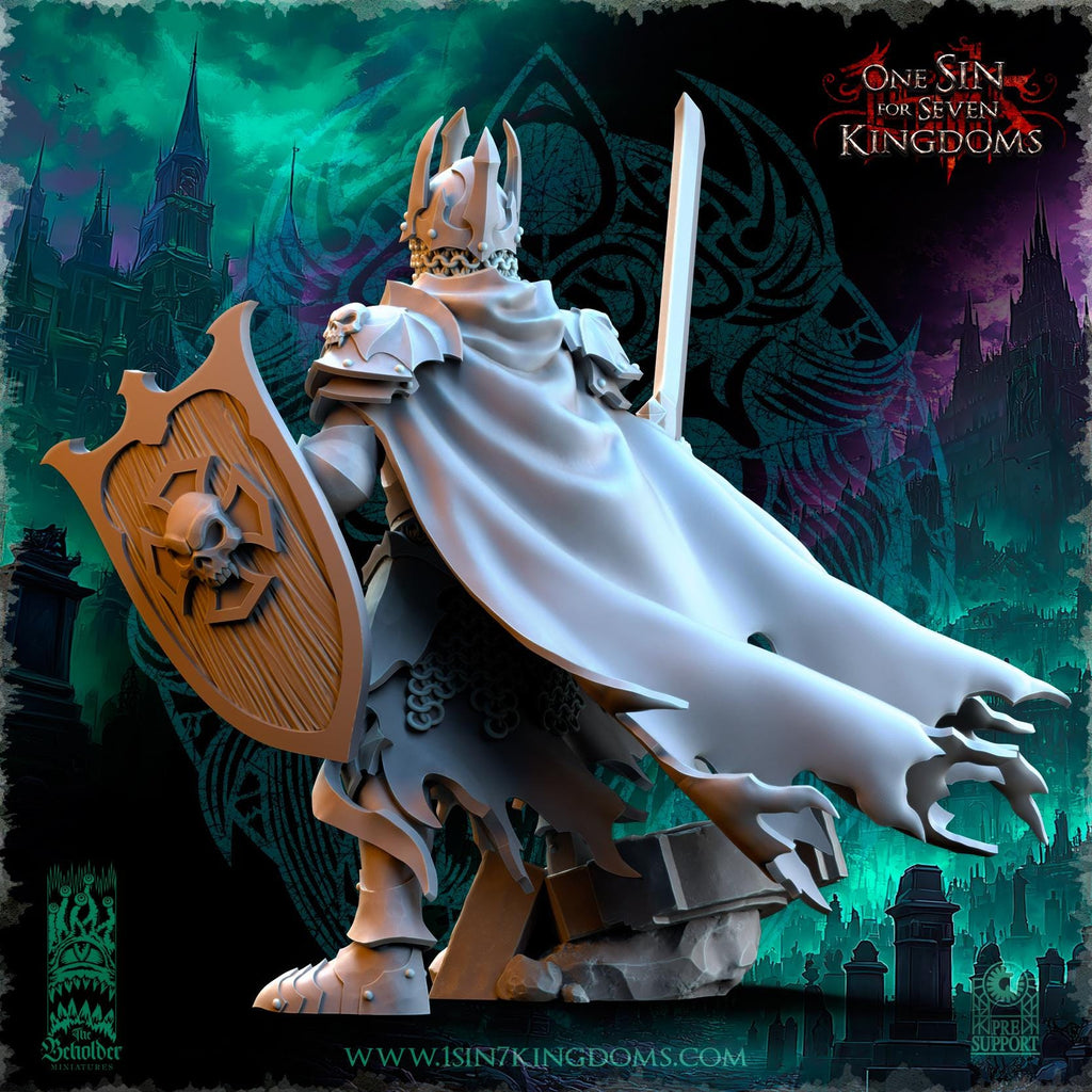 Maeldar, the Lich King - in 12k by The Beholder Miniatures