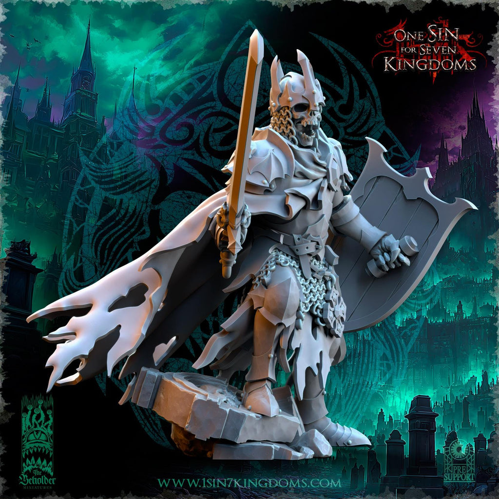 Maeldar, the Lich King - in 12k by The Beholder Miniatures