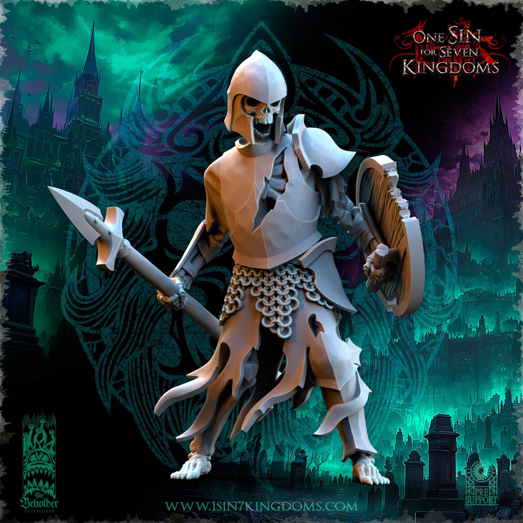 Undying Legions Warriors - in 12k- by The Beholder Miniatures