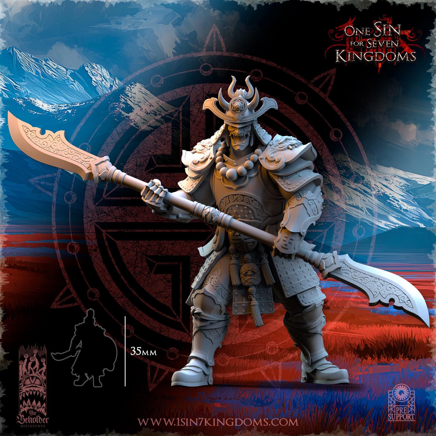 Astarii Dynasty Primeval Guardian - in 12k- by The Beholder Miniatures