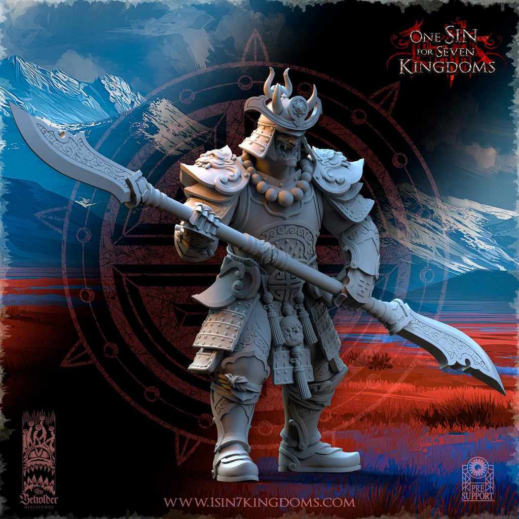 Astarii Dynasty Primeval Guardian - in 12k- by The Beholder Miniatures