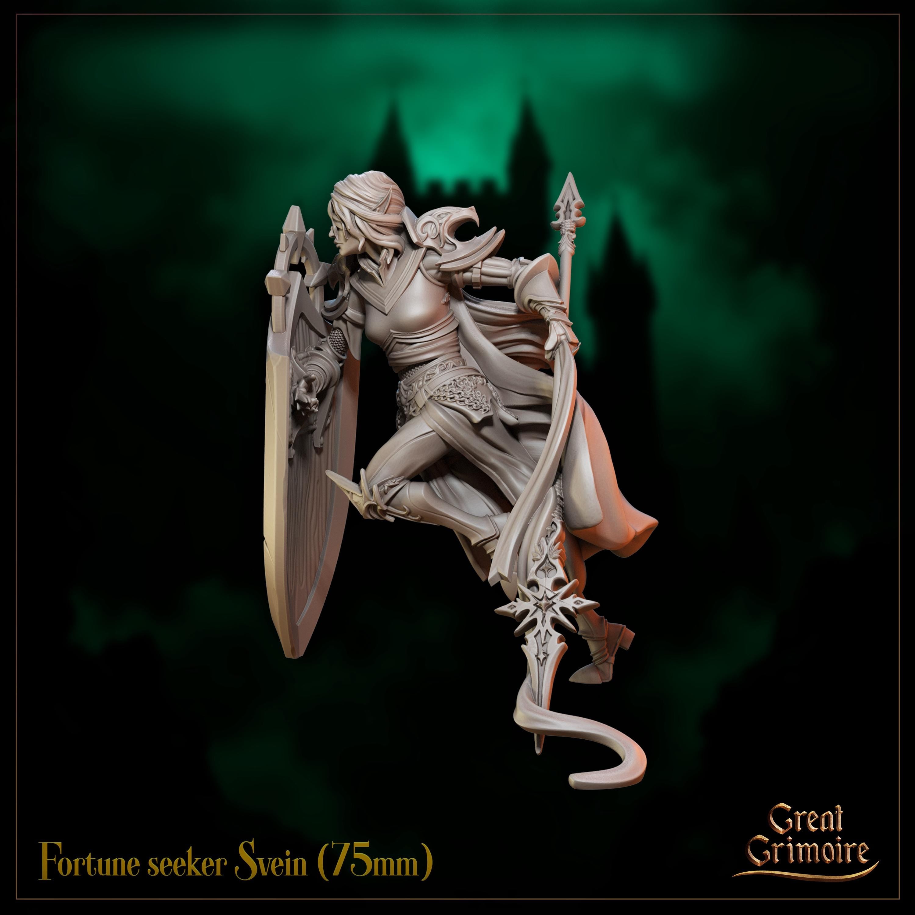 Fortune seeker Svein - in 12k - by Great Grimoire
